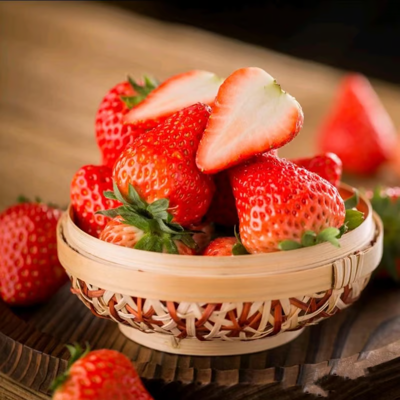 🔥🍓Sementes de Morango Cremosas