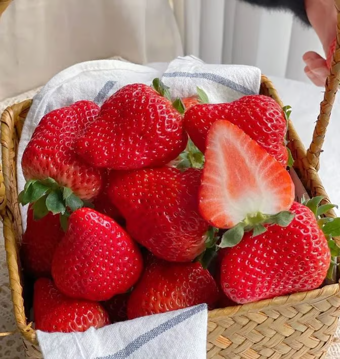 🔥🍓Sementes de Morango Cremosas