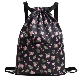 🔥drawstring dobrável grande capacidade de viagem Esportes de mochila